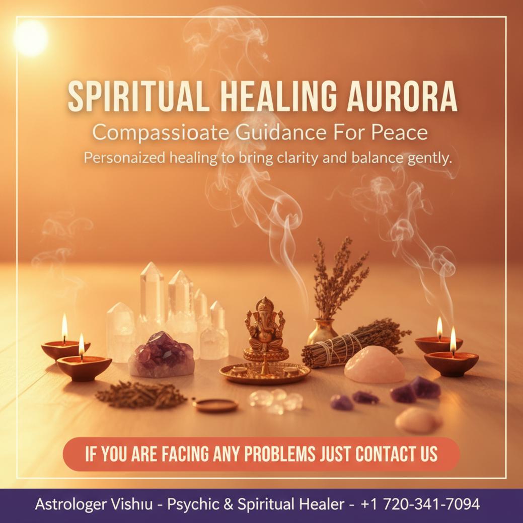 Finding Peace Through Spiritual Healing in Aurora, CO spiritual healing setup with oil lamps and incense Aurora CO