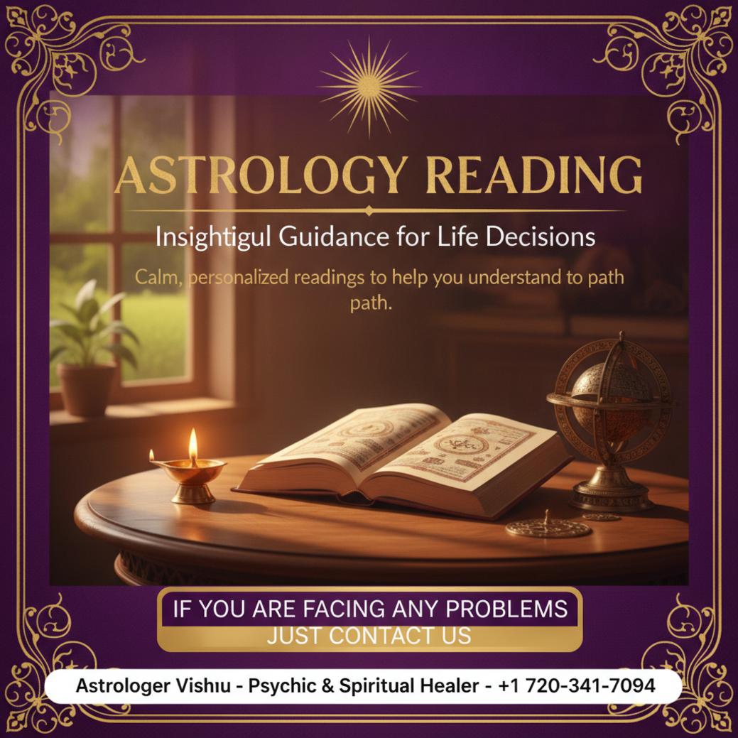 How an Astrology Reading in Highlands Ranch Can Guide You Astrology reading scene with Vedic astrology tools in Highlands Ranch calm lighting
