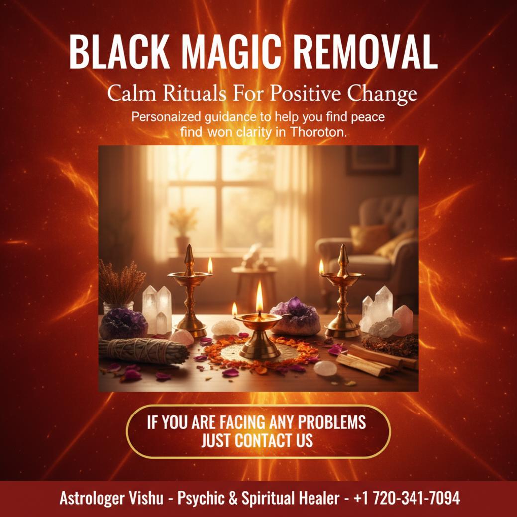 black magic removal spiritual ritual setup in Thornton CO room