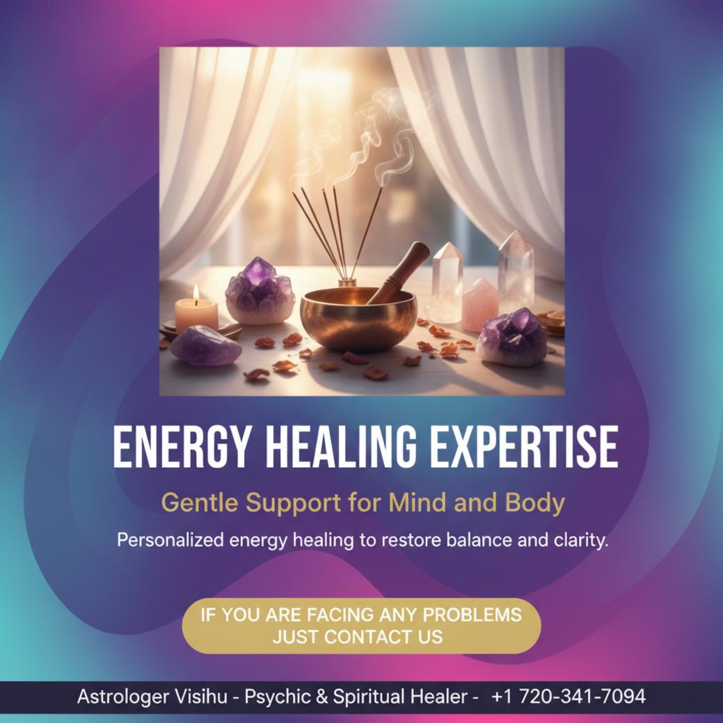 How Energy Healing Supports Wellness in Arvada, CO peaceful energy healing setting with crystals in Arvada, CO