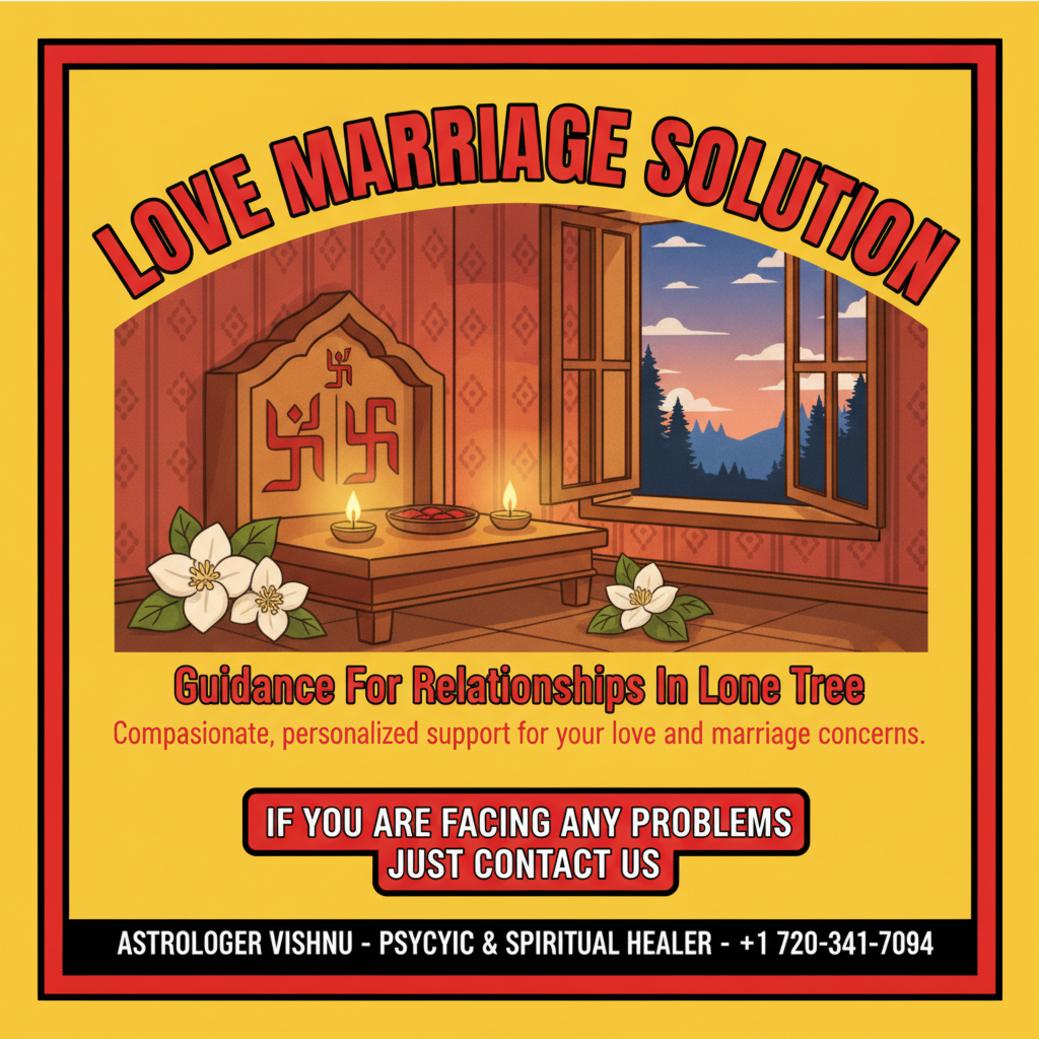 How Love Marriage Solution Works in Lone Tree, CO Traditional love marriage solution setup in Lone Tree astrology practice