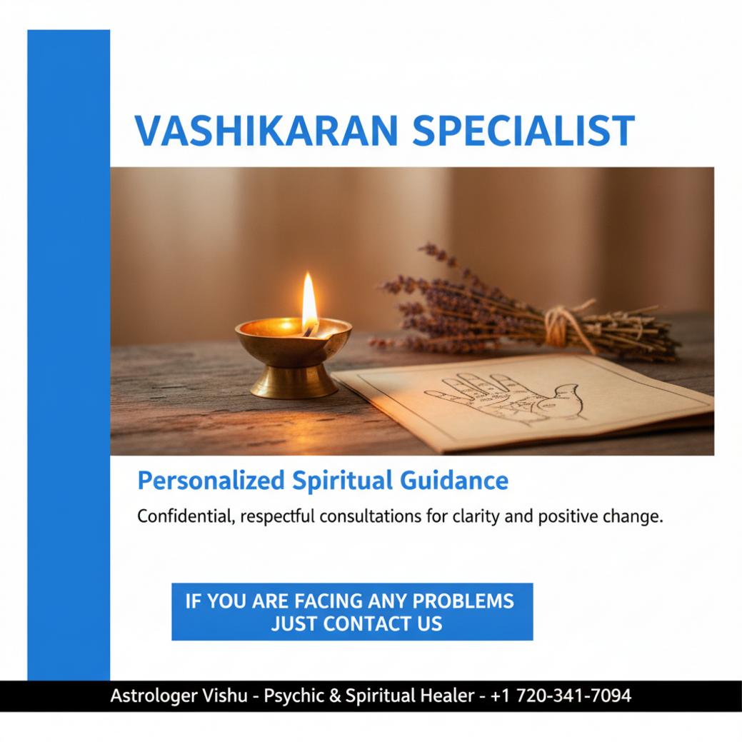 How a Vashikaran Specialist in Englewood Can Help You Find Peace Calm spiritual room with vashikaran specialist tools in Englewood, CO